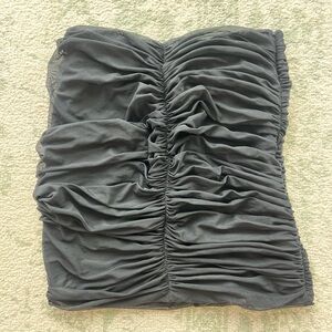 Babaton ruched black tube top or skirt
